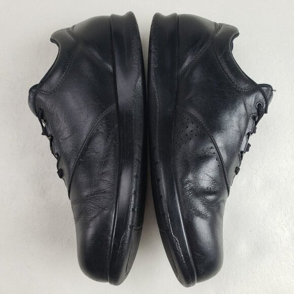 SAS Free Time Leather Walking Shoe Womens 9 N Black Comfort Orthopedic Sneaker - Picture 6 of 12